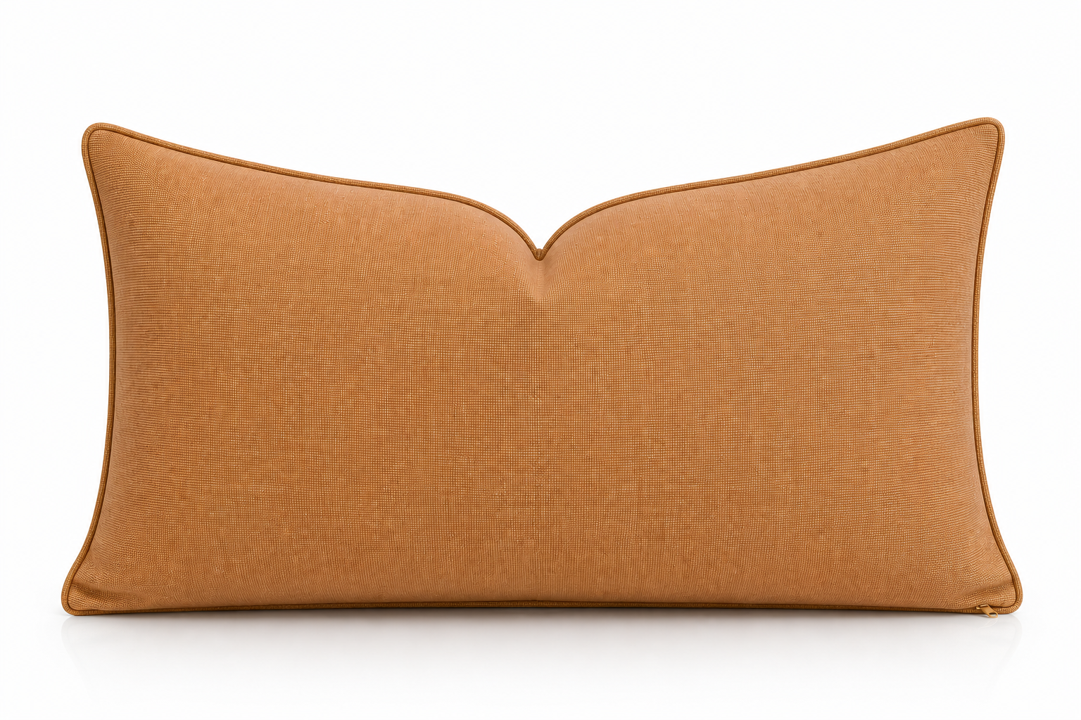 the ANNAMÉ scatter cushions small in tan brown fabric (AMBER HUSK)