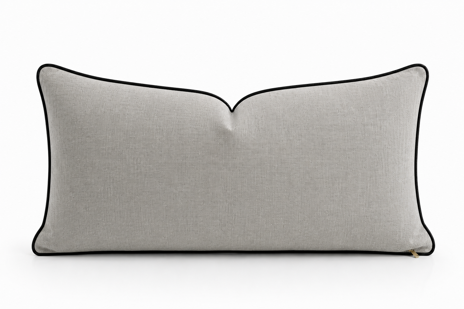 the ANNAMÉ scatter cushions small in warm darker cream fabric (MOON MIST)