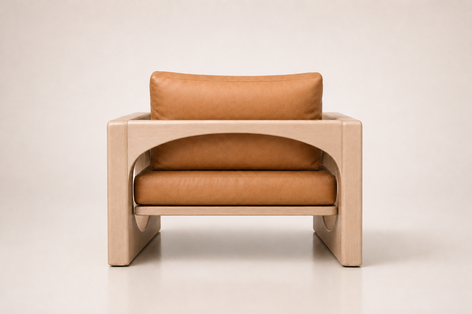 the MARIA occasional chair rear view
