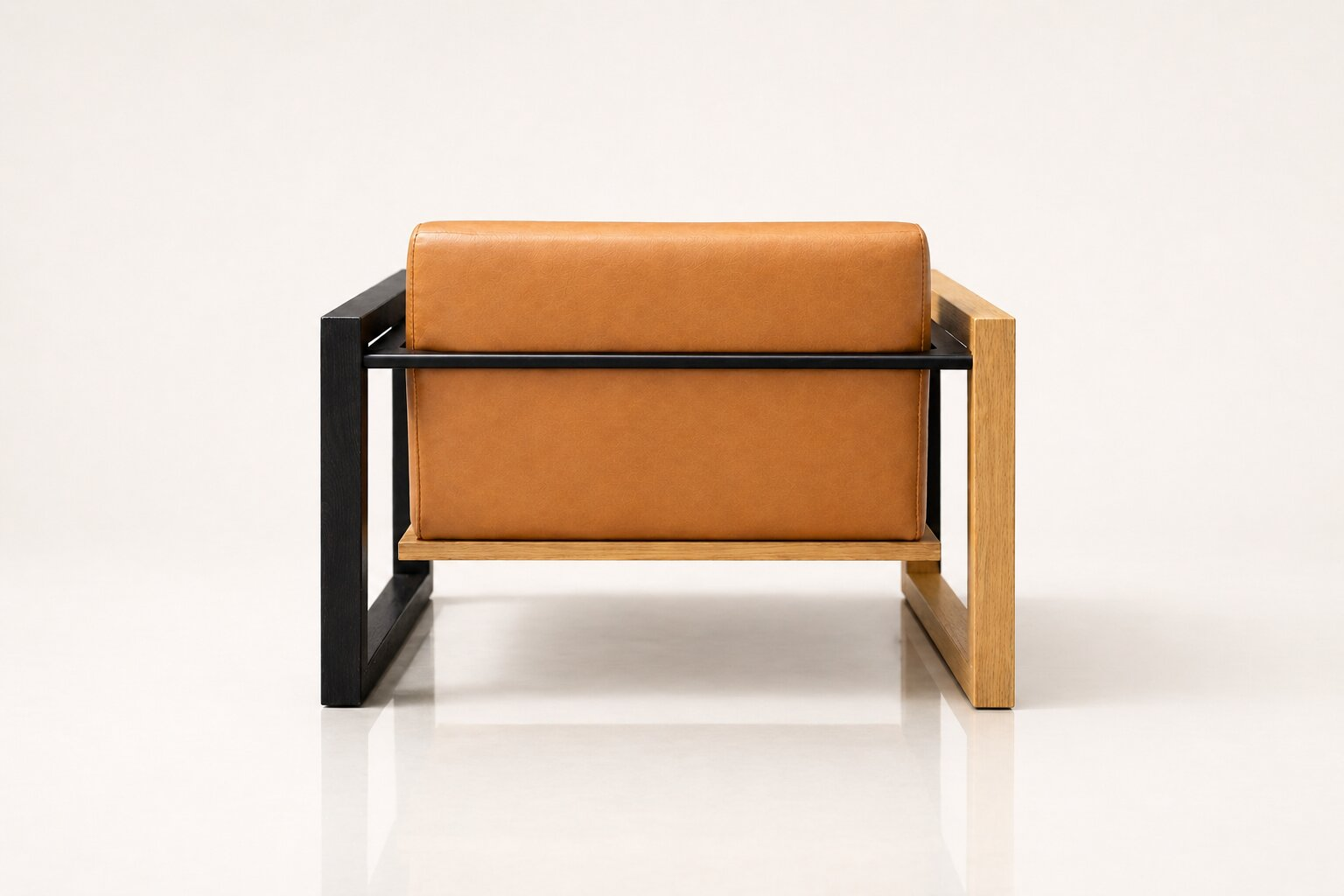 the MJ occasional chair rear view