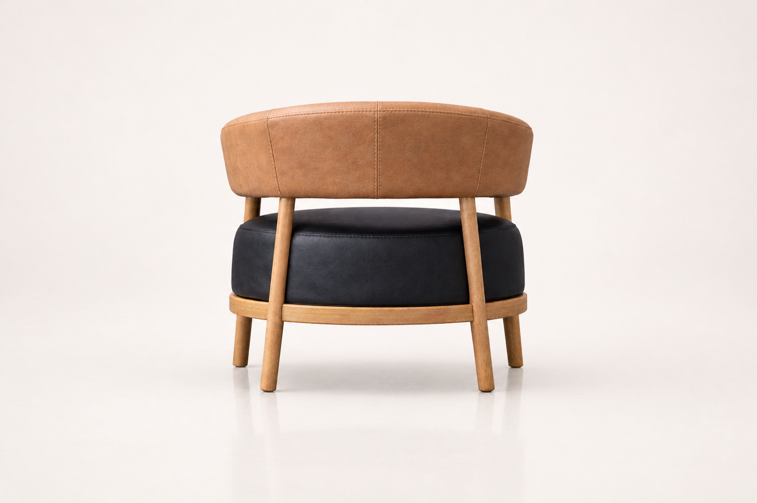 the ORPA occasional chair rear view