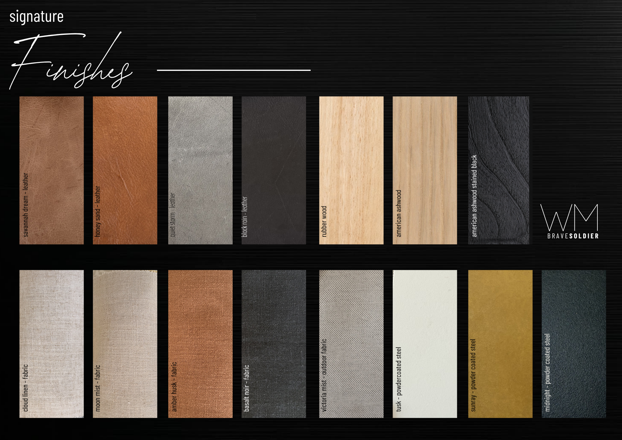 WM Bravesoldier Colour Palette