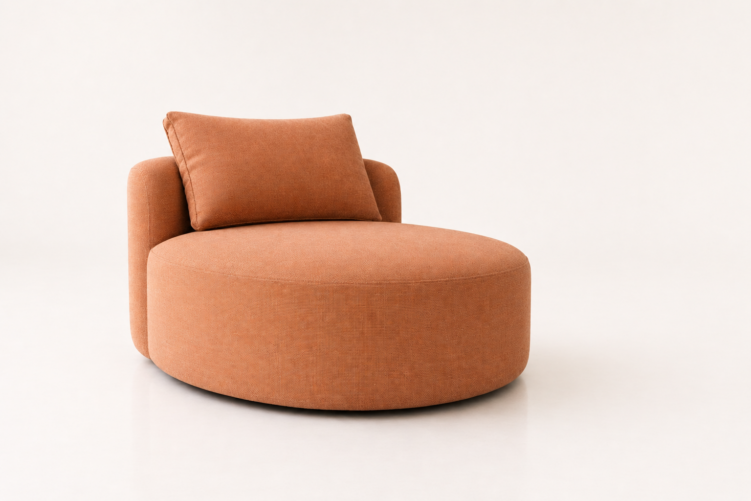 The LINDA daybed in tan brown (AMBER HUSK)