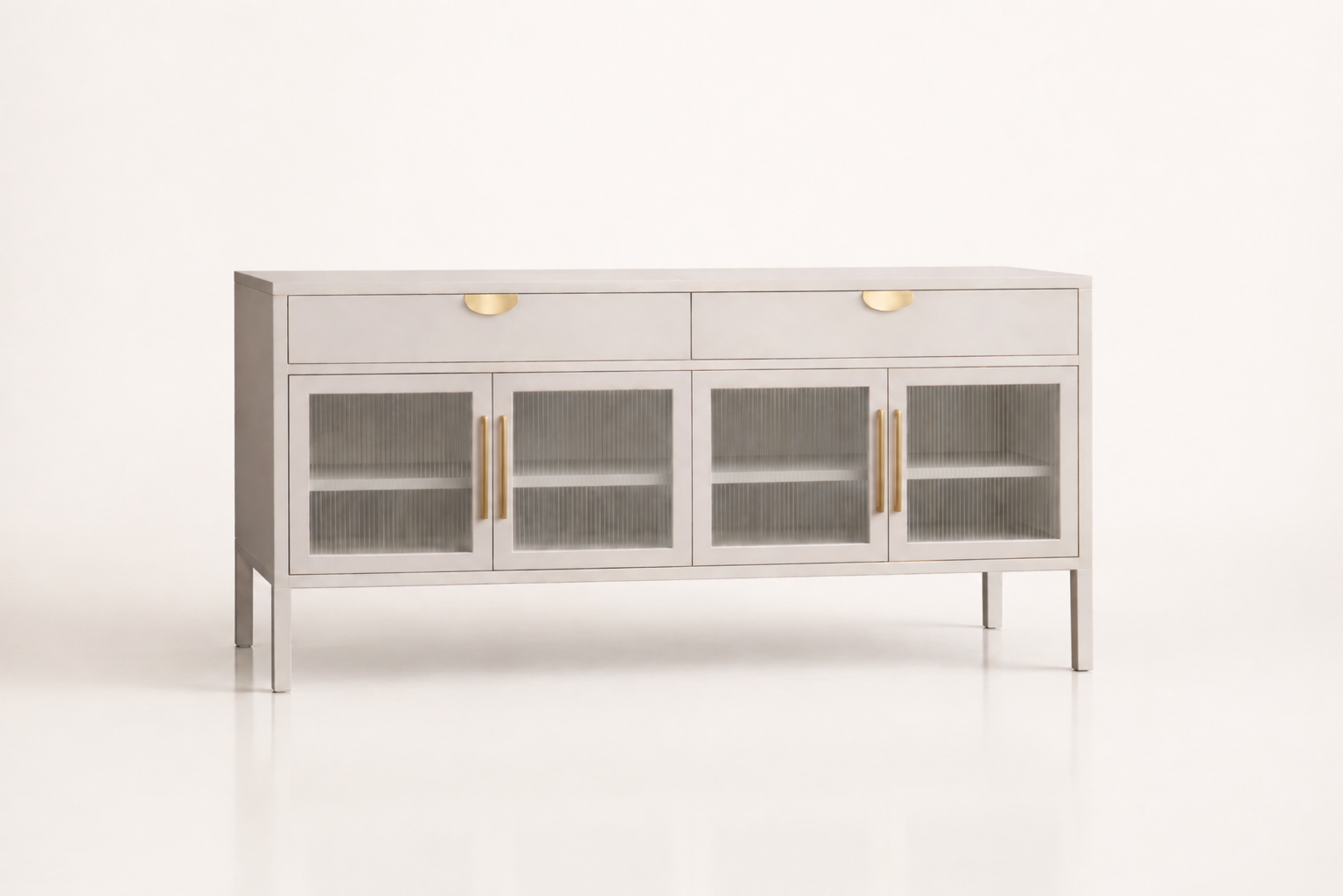 the LIZE sideboard in ivory cream off-white (TUSK)